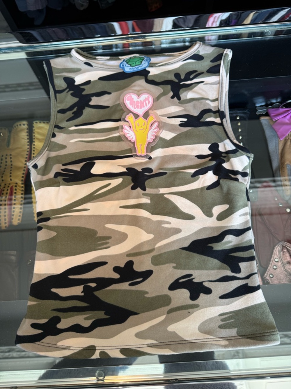 omighty Camo Tank Top with Logo